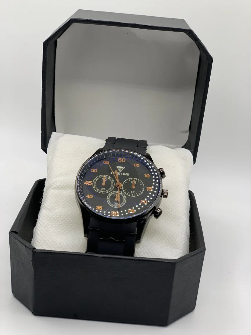 Black Chronograph Men’s Watch