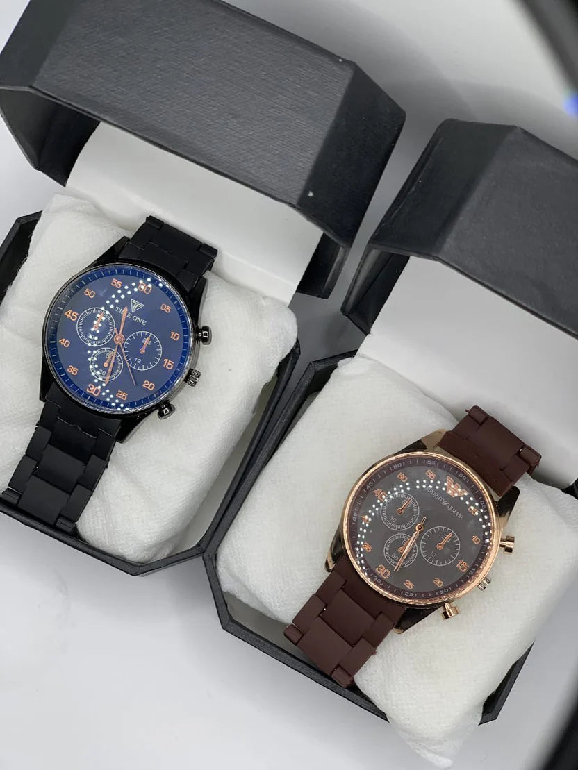 Black Chronograph Men’s Watch
